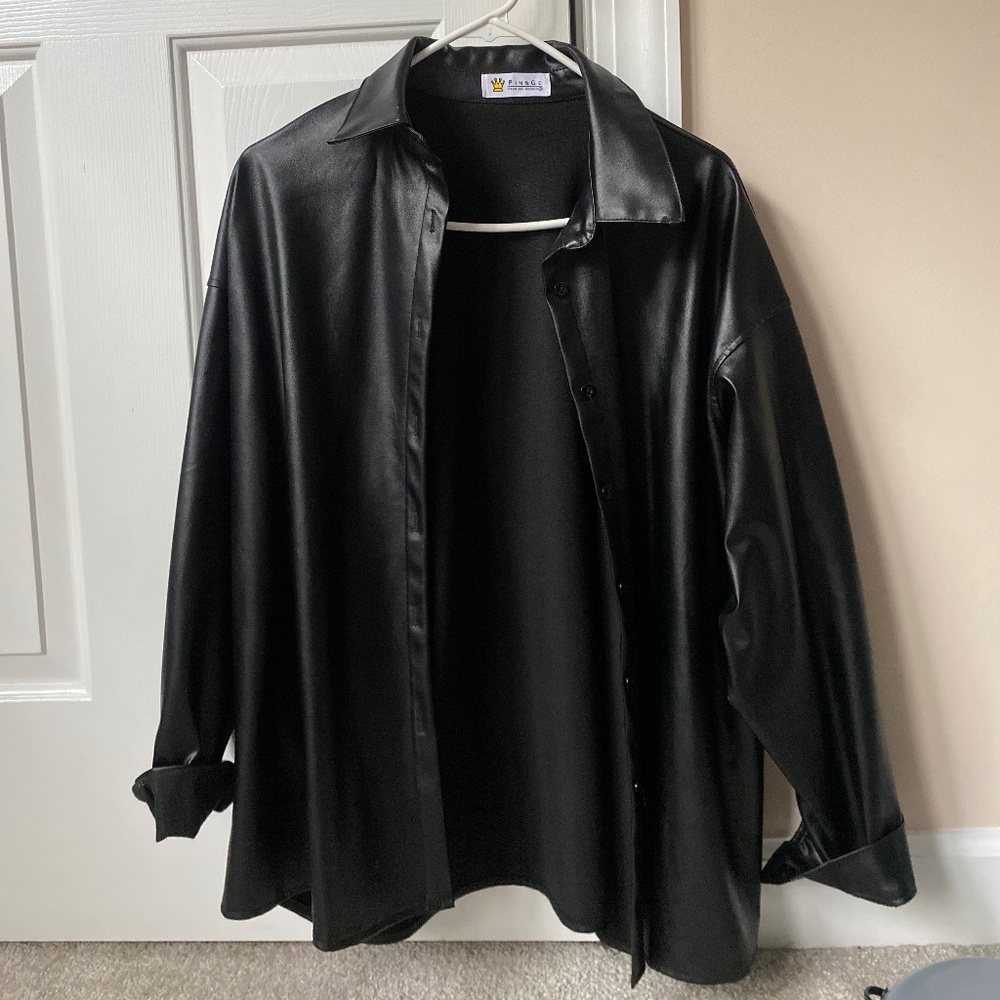 Leather jacket
